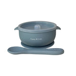 Load image into Gallery viewer, On-The-Go Silicone Suction Bowl With Lid &amp; Spoon
